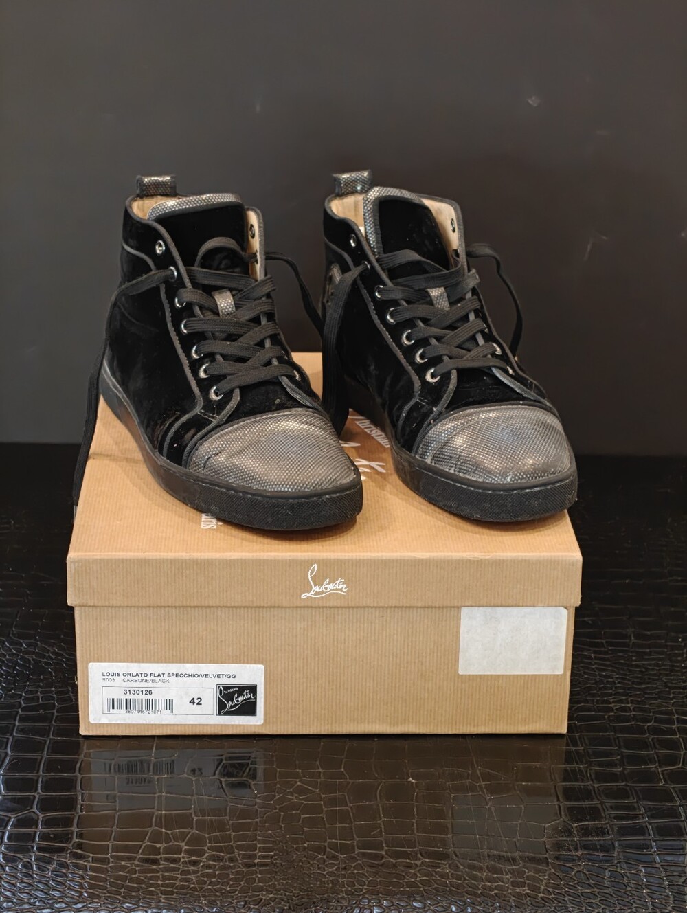Louis Orlato Flat Specchio/Velvet/GG